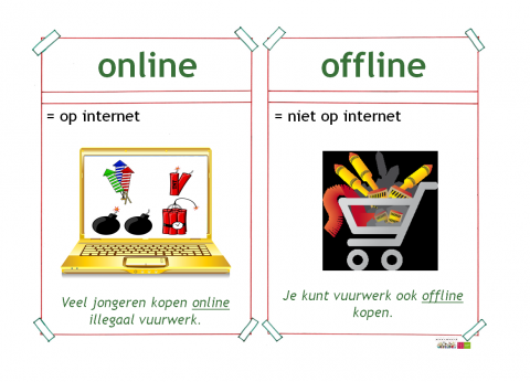 online, offline