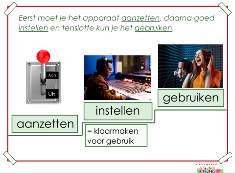 aanzetten
