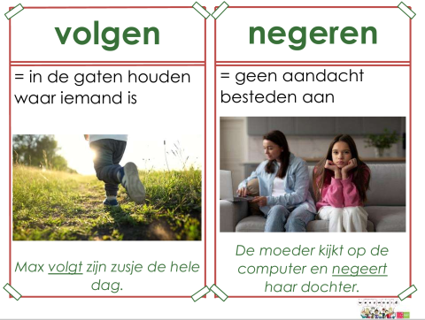 volgen