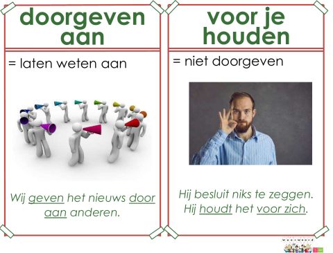 doorgeven