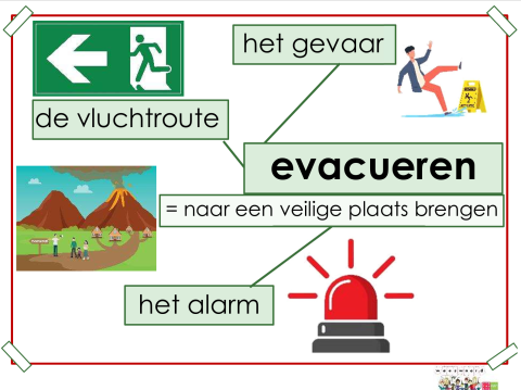 evacueren