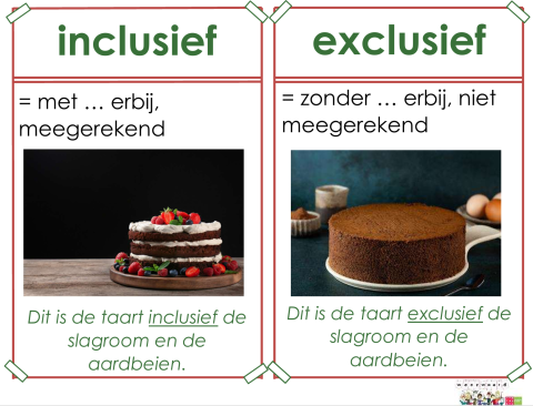 inclusief