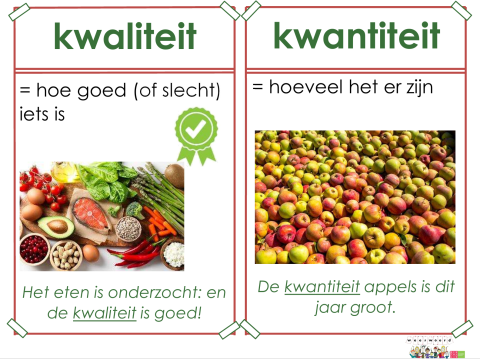 kwaliteit
