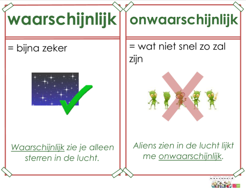 waarschijnlijk
