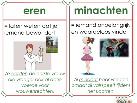 minachten
