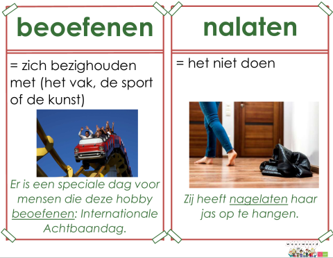 beoefenen