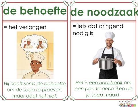 behoefte