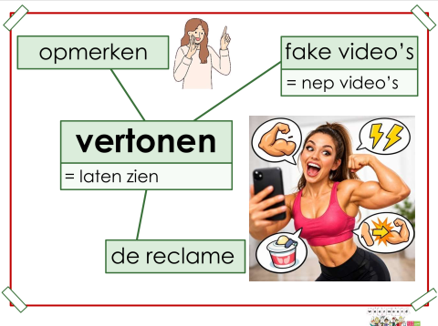 vertonen