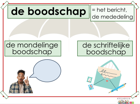 boodschap