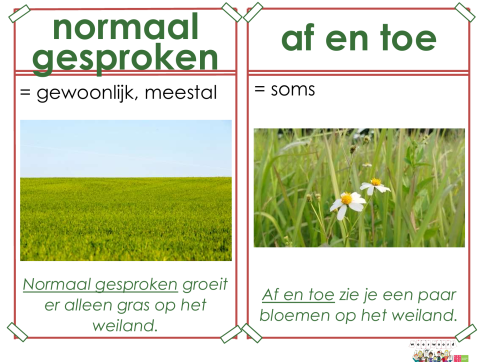 normaal gesproken
