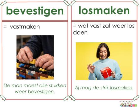bevestigen