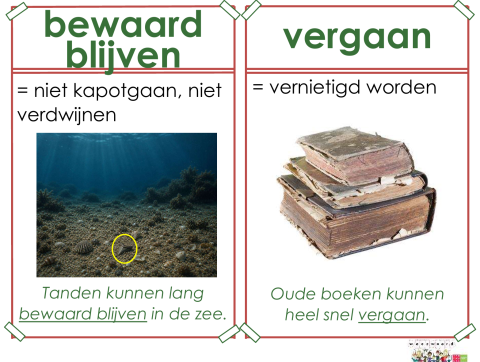 vergaan