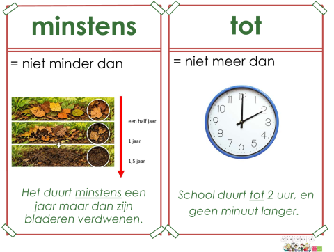 minstens