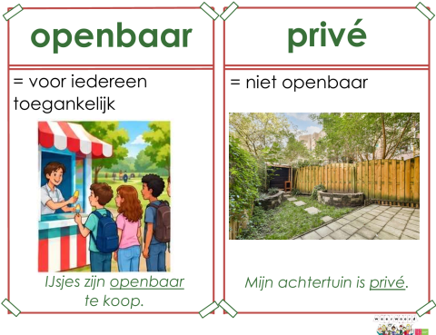 openbaar