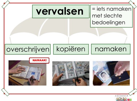 vervalsen